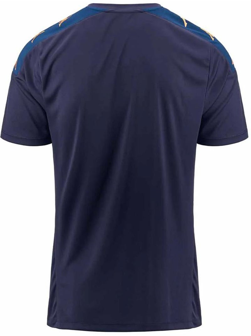 Fato de banho desportivo kappa gianto júnior azul-marinho/amarelo Azul-marinho - Kiabi