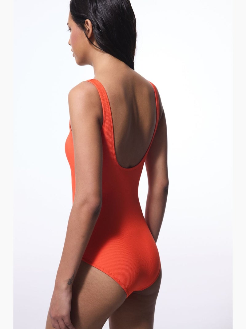 Fato de banho desportivo sona mulher penti Laranja - Kiabi