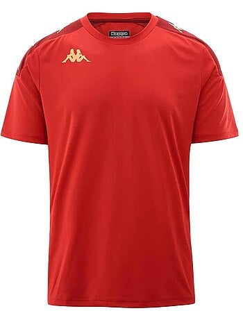 Fato de banho desportivo vermelho kappa gianto para jovem
