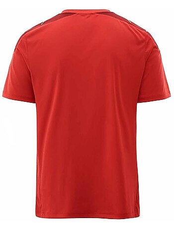 Fato de banho desportivo vermelho kappa gianto para jovem