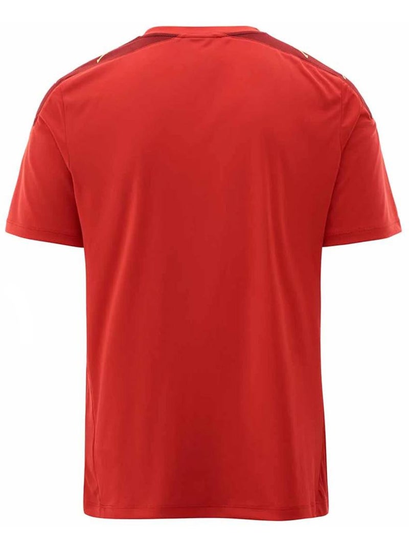 Fato de banho desportivo vermelho kappa gianto para jovem Vermelho - Kiabi