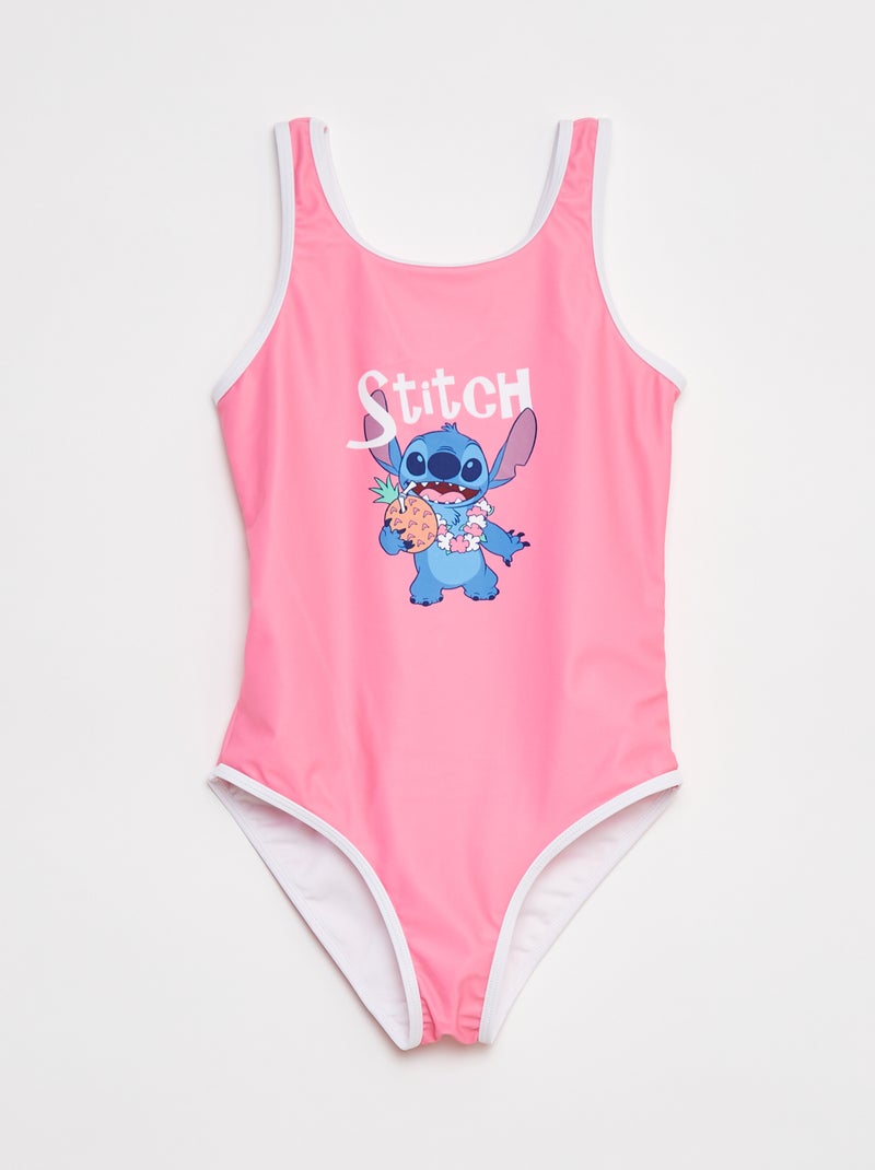 Fato de banho 'Disney' 'Stitch'  - Inteiro ROSA - Kiabi