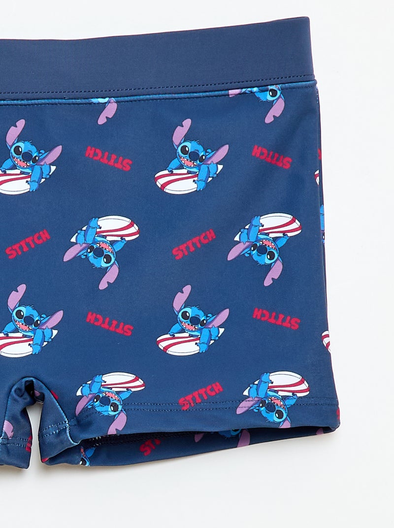 Fato de banho 'Disney' 'Stitch' estampado Azul - Kiabi