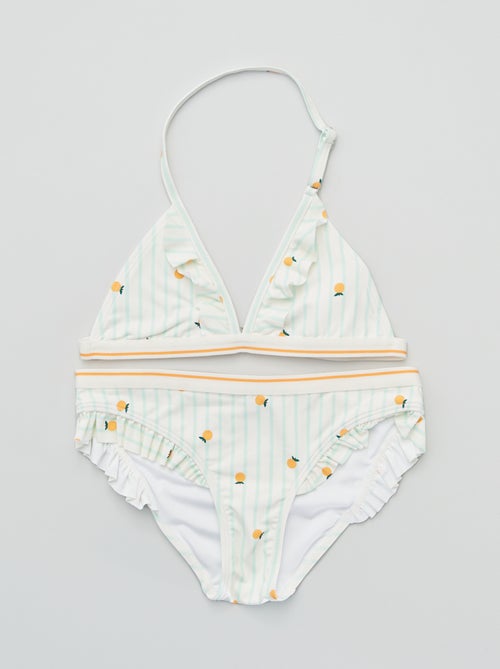 Fato de banho estampado  - 2 peças - Kiabi