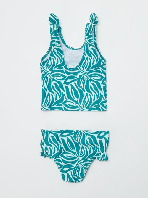 Fato de banho estampado - 2 peças - Kiabi
