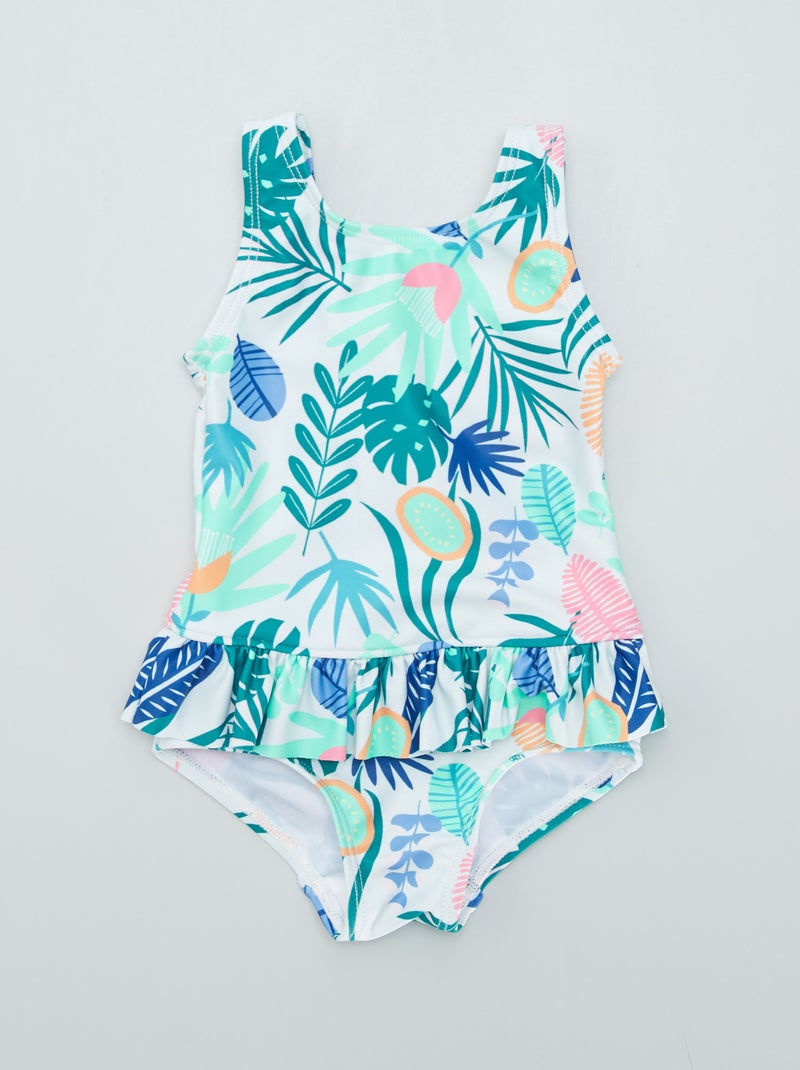 Fato de banho estampado AZUL - Kiabi