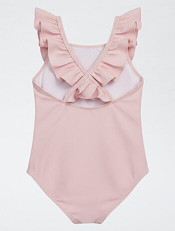 Fato de banho estampado 'Bluey' com folhos