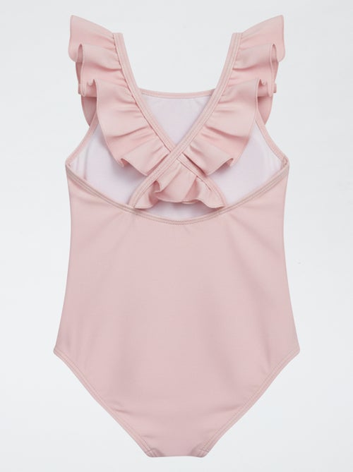 Fato de banho estampado 'Bluey' com folhos - Kiabi