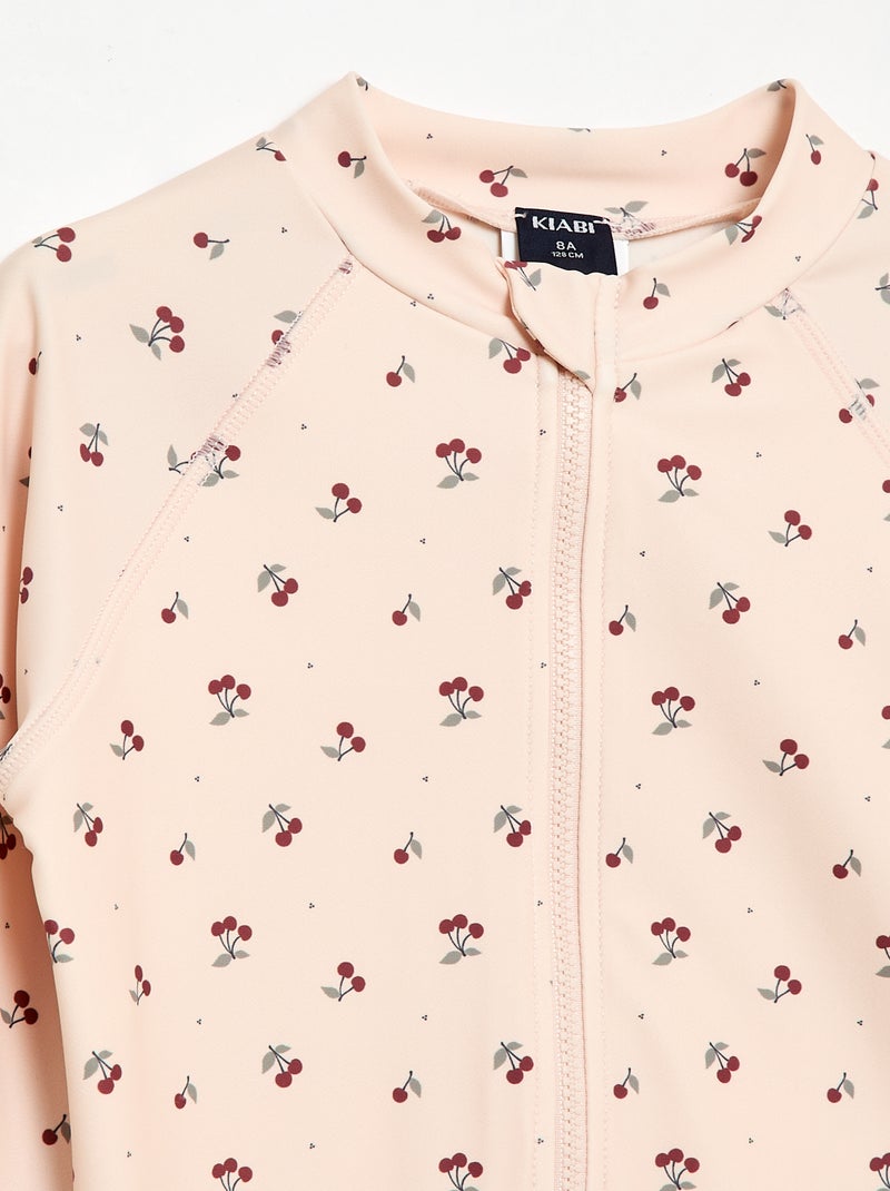 Fato de banho estampado Rosa - Kiabi
