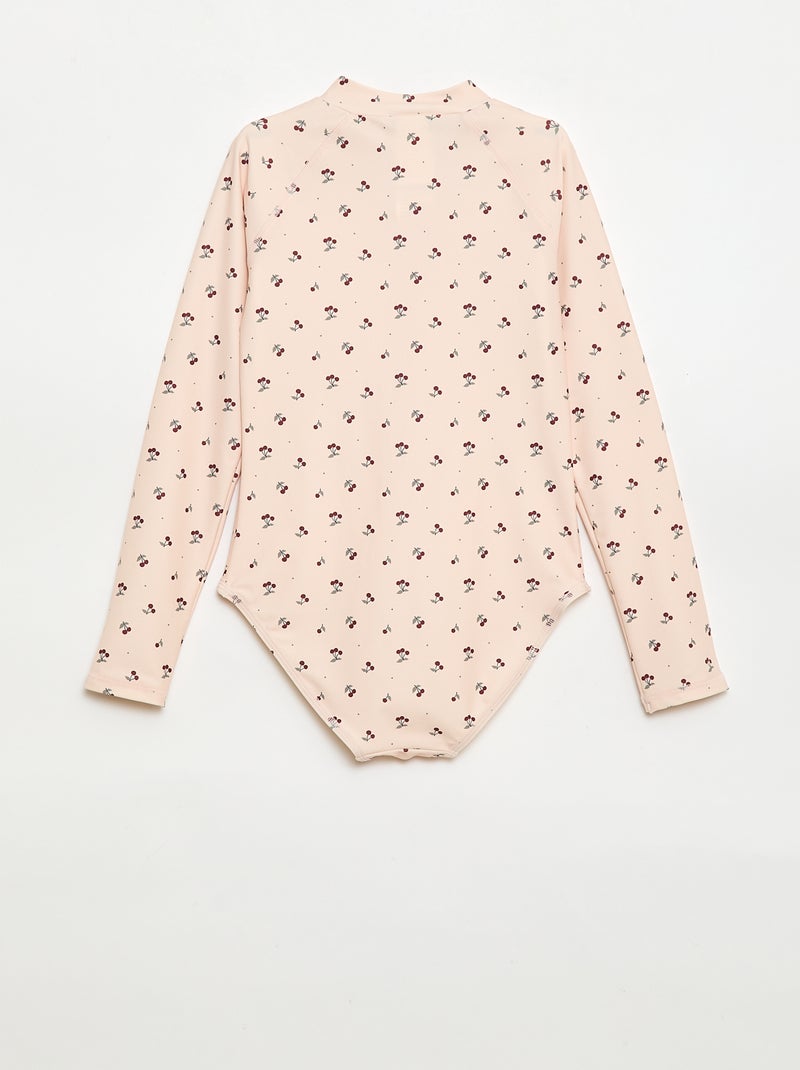 Fato de banho estampado Rosa - Kiabi