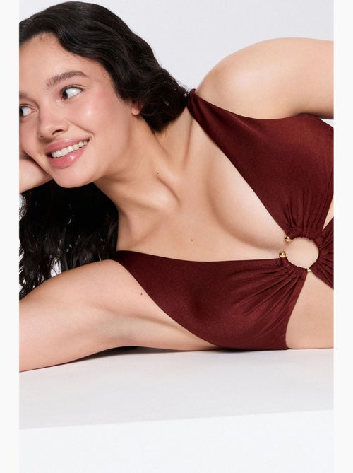 Fato de banho feminino erica brilhante penti - Kiabi Fato de banho feminino erica brilhante penti - Kiabi