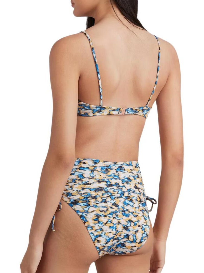 Fato de Banho Feminino O'Neill Avalon Laranja/Azul para Mulher Azul - Kiabi