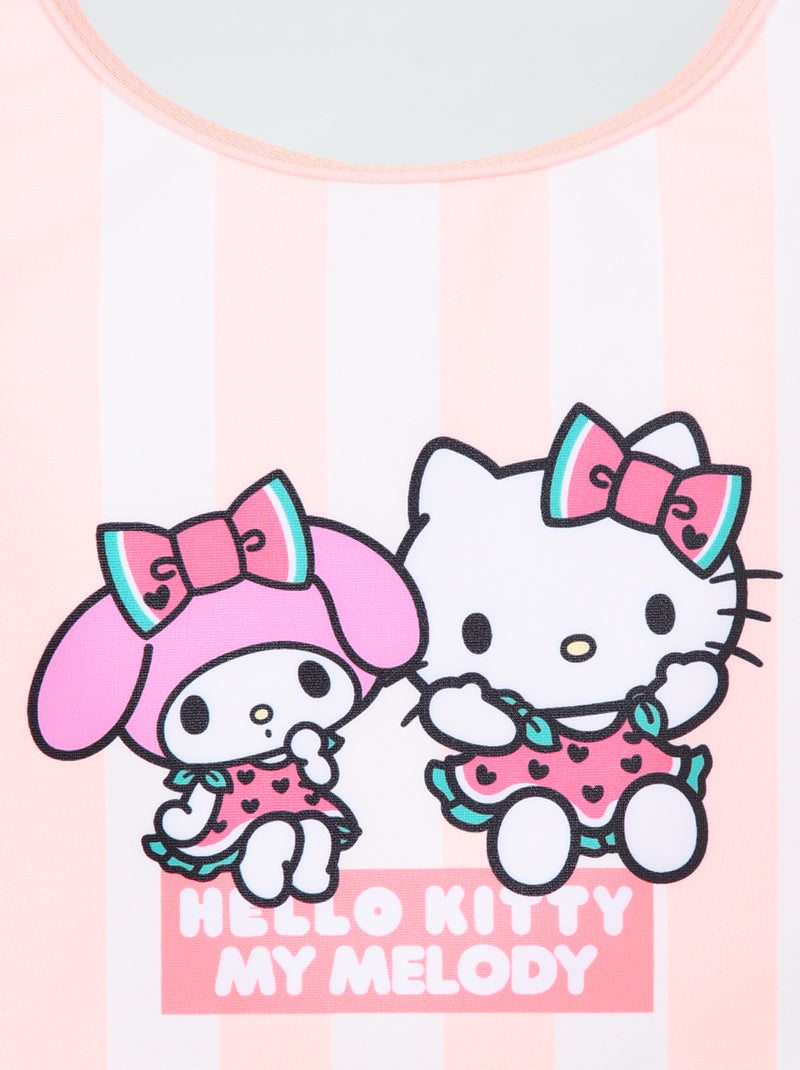 Fato de banho 'Hello Kitty' - 1 peça Rosa - Kiabi