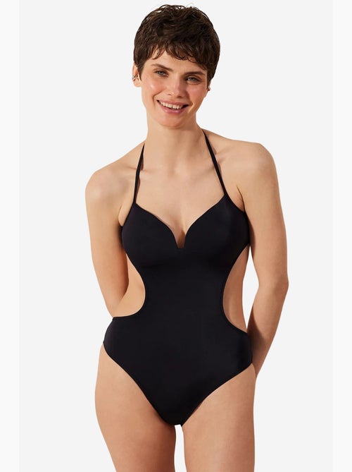 Fato de banho inteiro lisa mayo mulher penti - Kiabi Fato de banho inteiro lisa mayo mulher penti - Kiabi