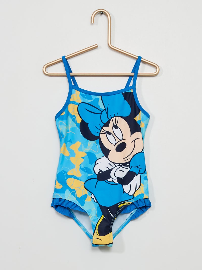 Fato de banho inteiro 'Minnie Mouse' Azul - Kiabi