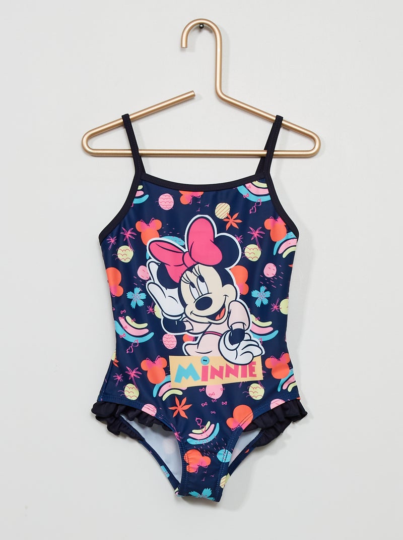 Fato de banho inteiro 'Minnie Mouse' da 'Disney' Azul - Kiabi