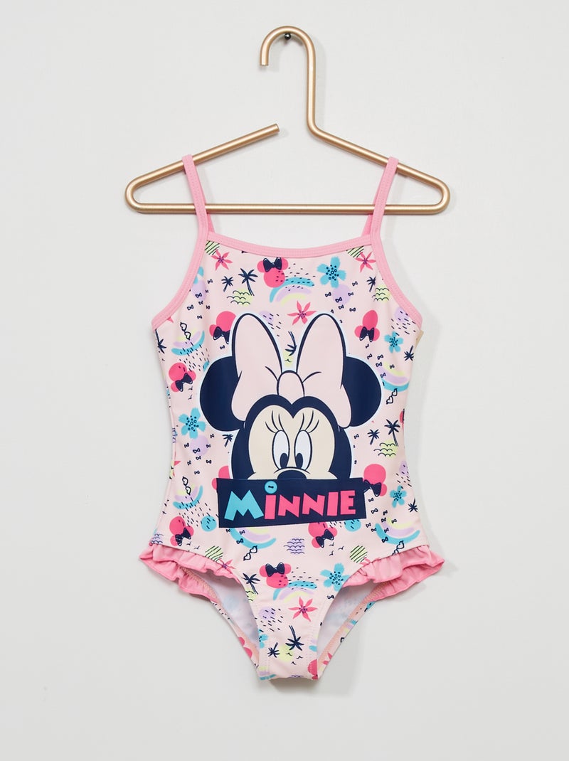Fato de banho inteiro 'Minnie Mouse' da 'Disney' Rosa - Kiabi