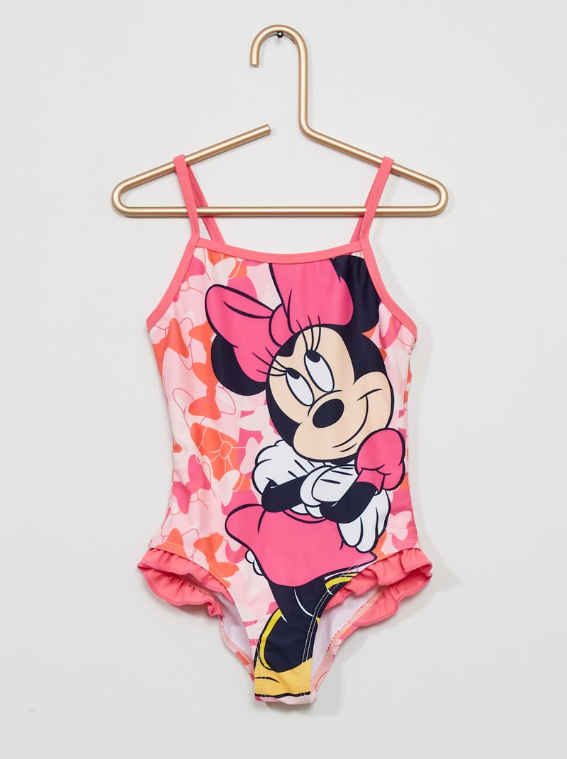 Fato de banho inteiro 'Minnie Mouse' Rosa - Kiabi