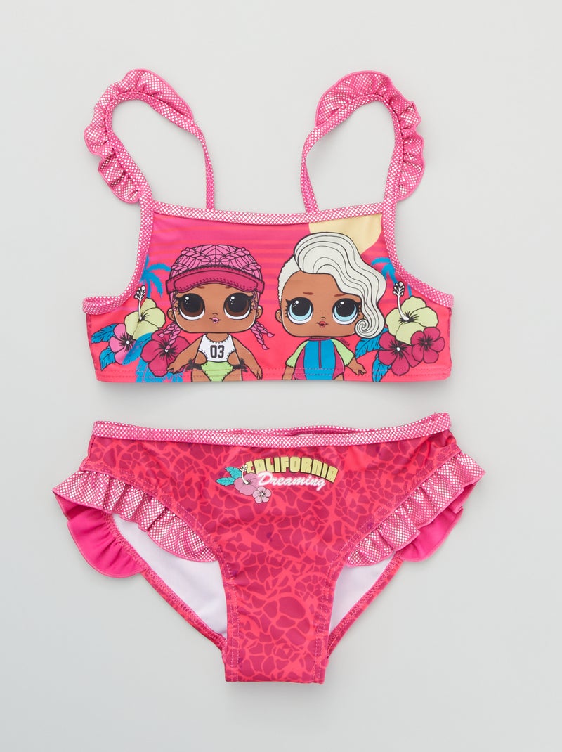 Fato de banho 'L.O.L Surprise!' Fuxia - Kiabi