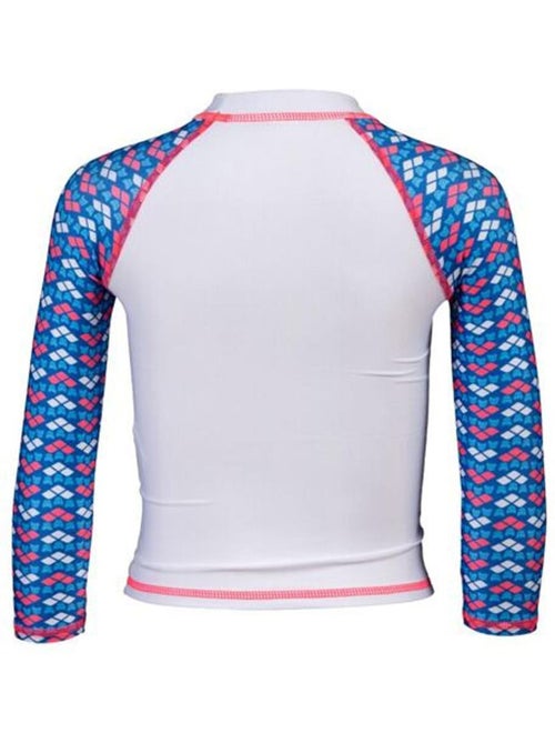 Fato de banho lycra arena friends criança branco/azul/rosa - Kiabi