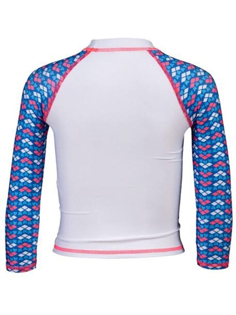 Fato de banho lycra arena friends criança branco/azul/rosa Rosa - Kiabi