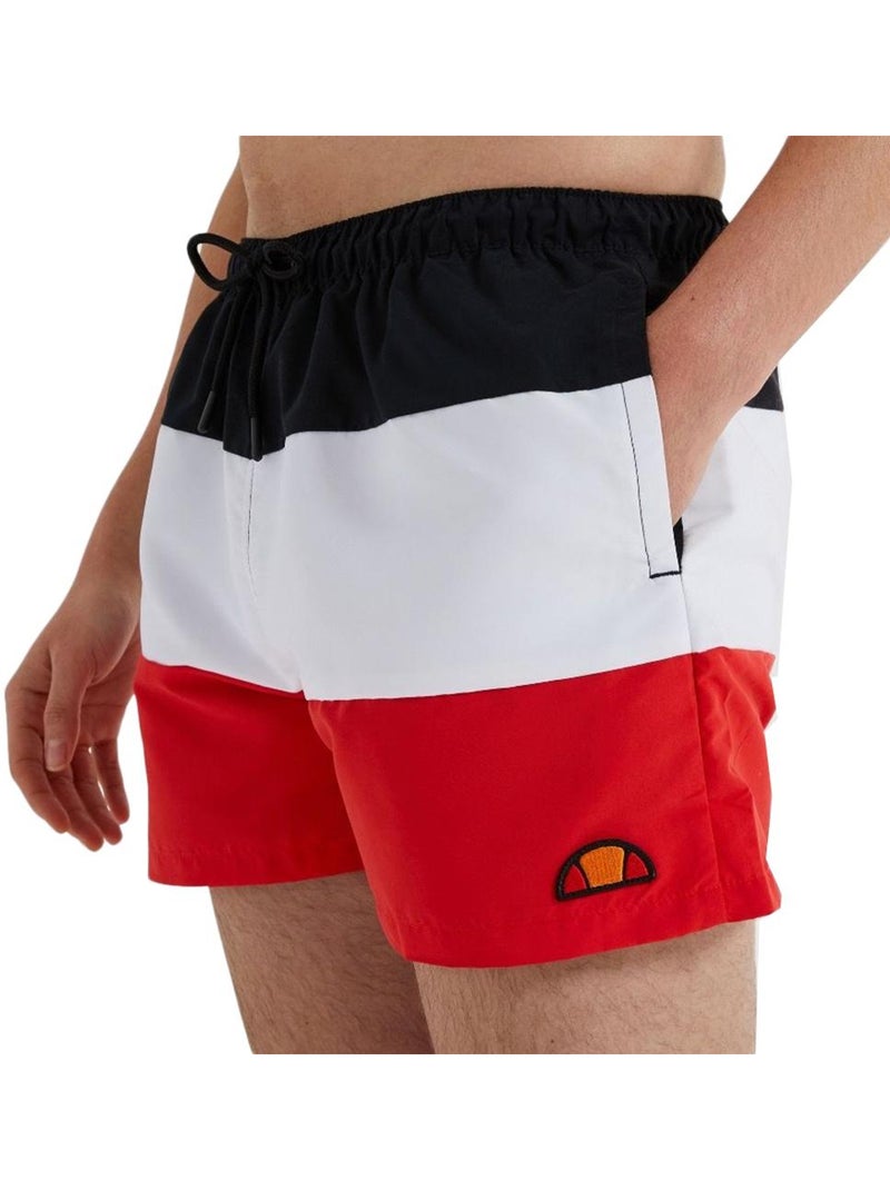 Fato de Banho Masculino Ellesse Cielo Vermelho/Branco/Azul-Marinho Vermelho - Kiabi
