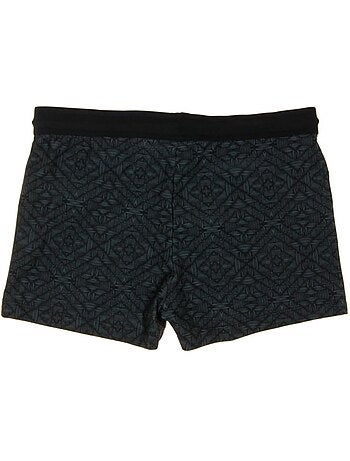 Fato de Banho Masculino Sun Project Estampado Floral Preto/Azul