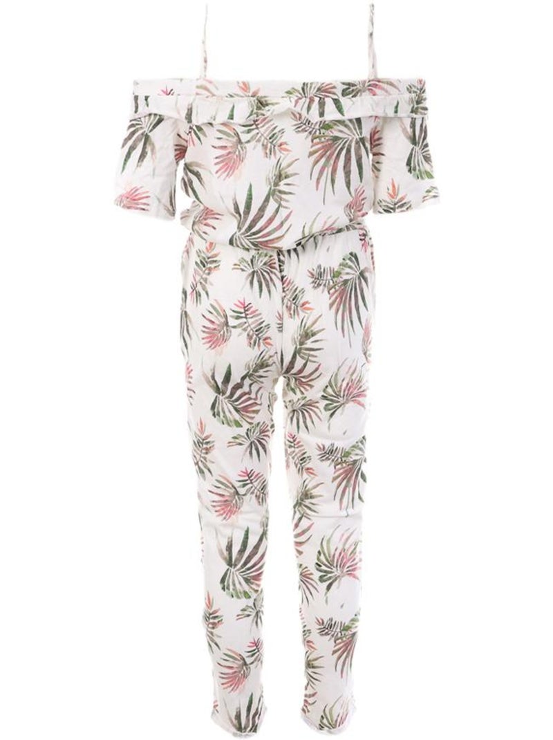 Fato de Banho Menina Teddy Smith Chibiza Branco/Rosa Branco - Kiabi