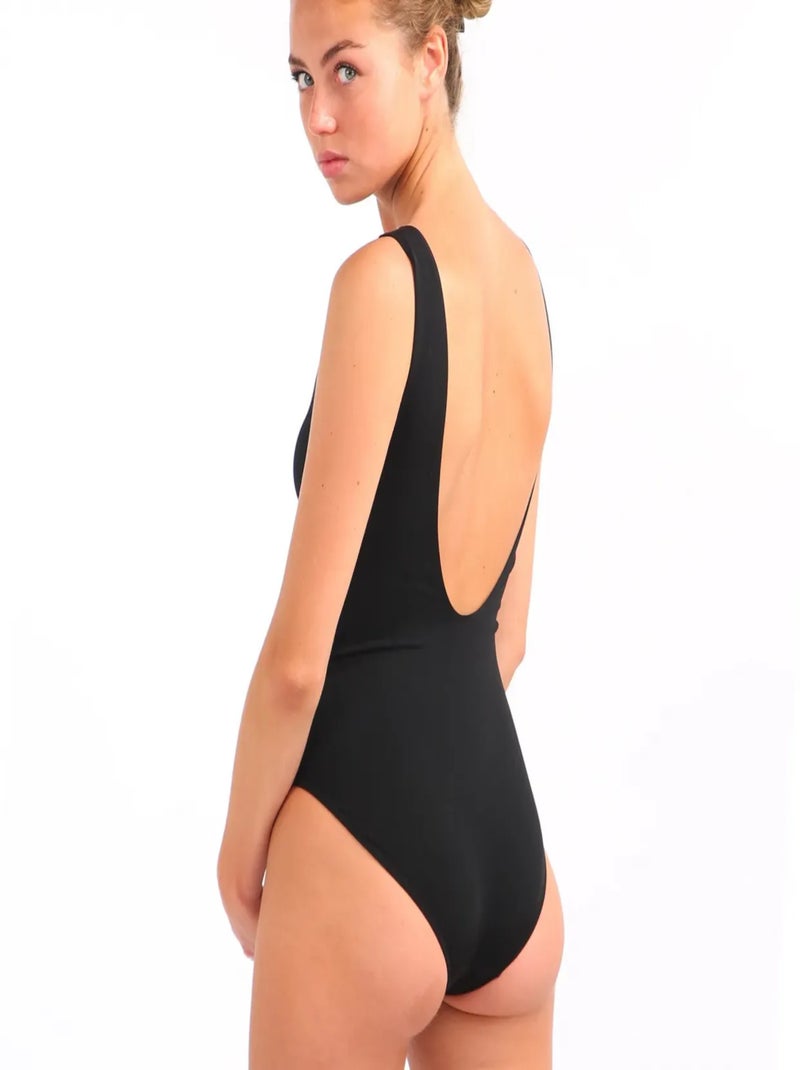 Fato de banho modelador adelgaçante Preto - Kiabi