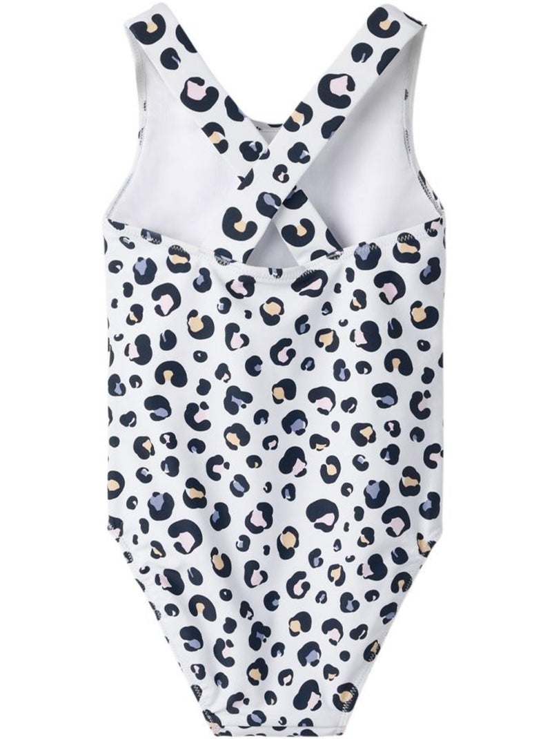 Fato de Banho Name It para Menina com Padrão de Animais Azul Azul - Kiabi