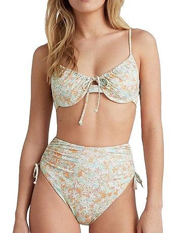 Fato de Banho O'Neill Avalon Verde/Rosa para Mulher