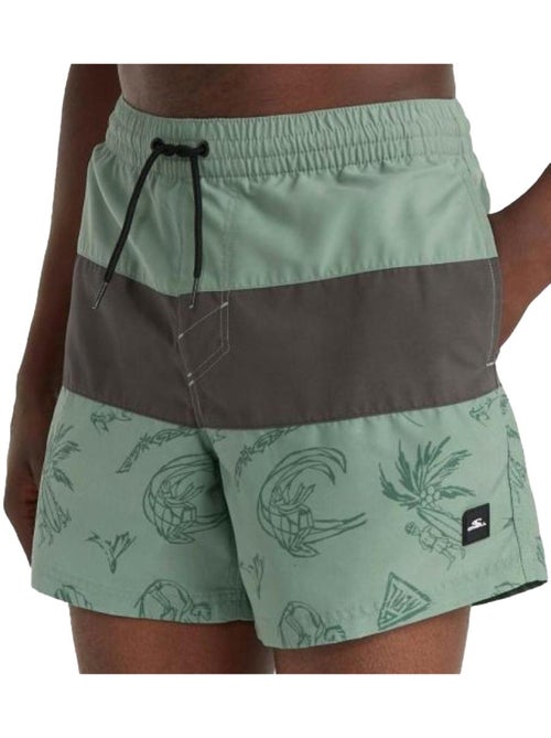 Fato de Banho O'Neill Block Verde/Preto para Homem - Kiabi Fato de Banho O'Neill Block Verde/Preto para Homem - Kiabi