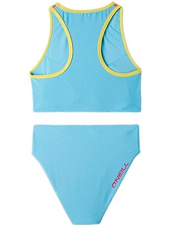 Fato de banho o'neill brights turquesa/rosa para menina