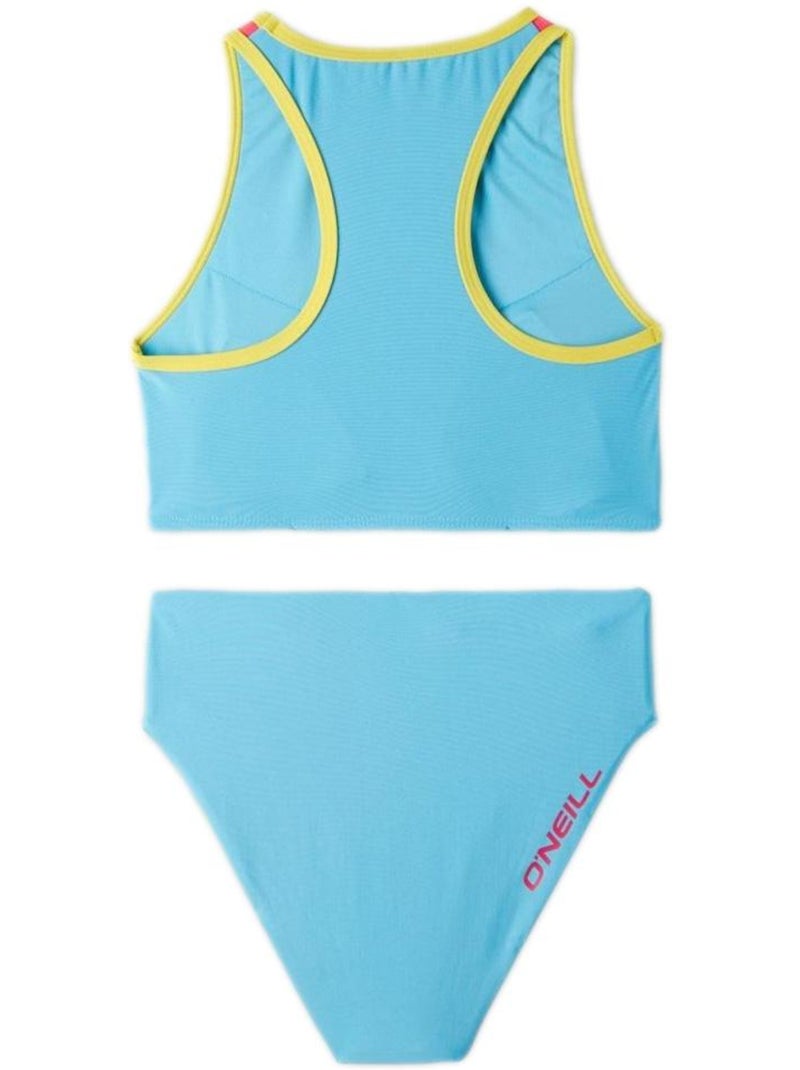 Fato de Banho O'Neill Brights Turquesa/Rosa para Menina Rosa - Kiabi