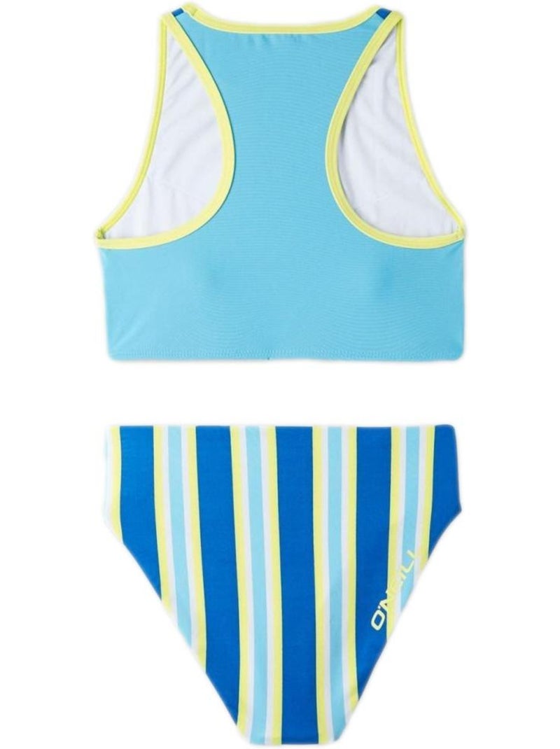 Fato de Banho O'Neill Brights Verde/Rosa para Menina Azul - Kiabi
