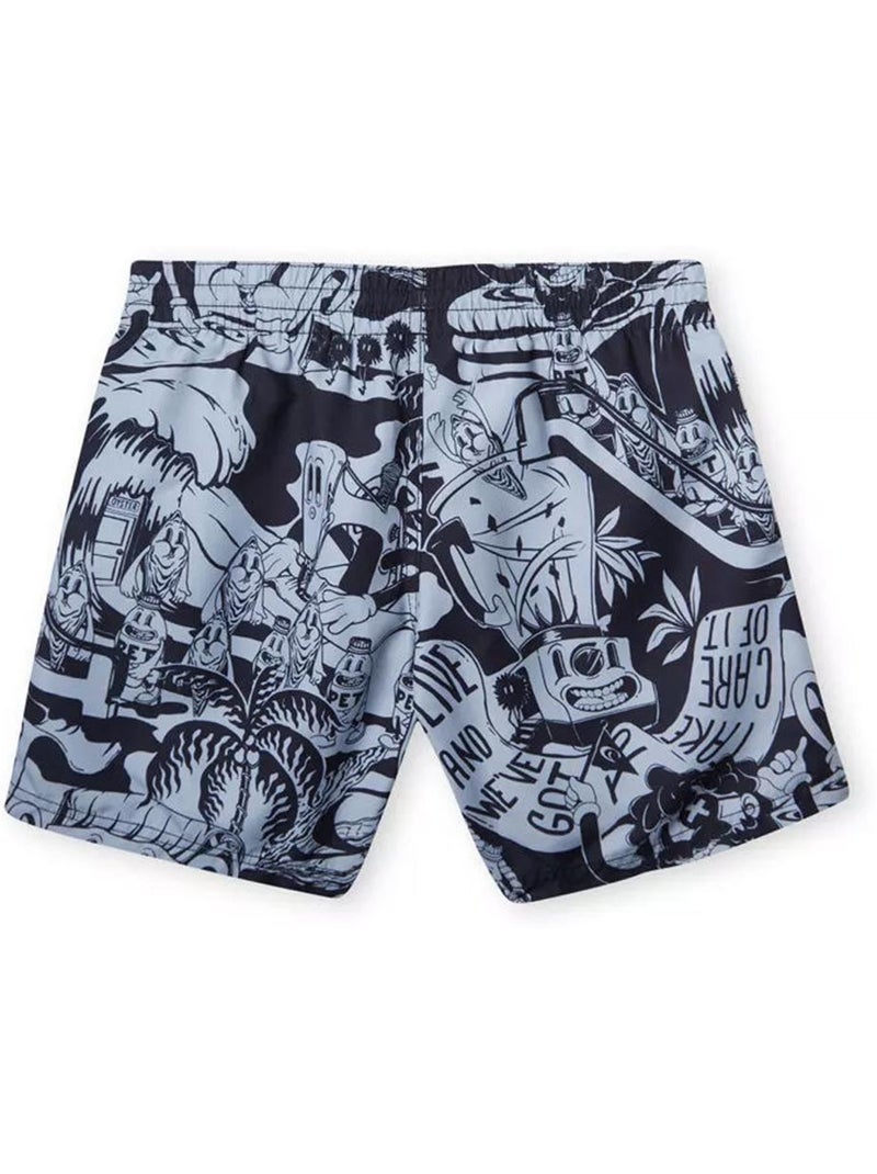 Fato de Banho O'Neill Cali Hybrid para Rapaz Preto/Cinzento Preto - Kiabi