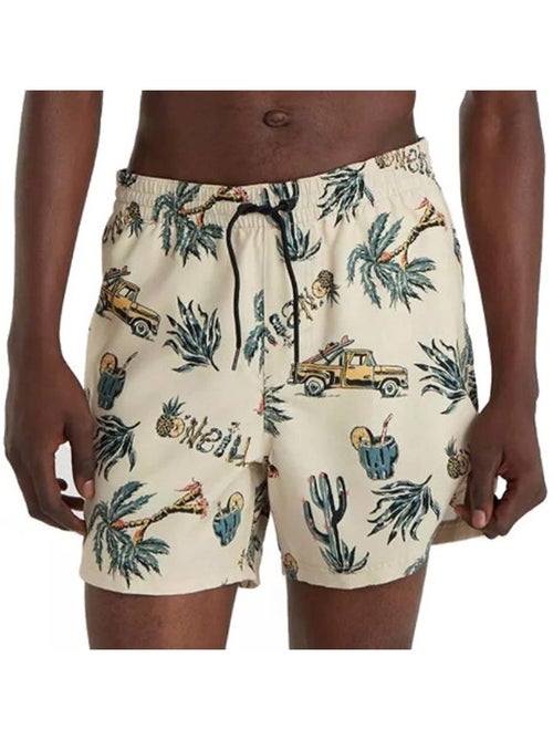Fato de Banho O'Neill Cali para Homem Bege/Verde - Kiabi Fato de Banho O'Neill Cali para Homem Bege/Verde - Kiabi