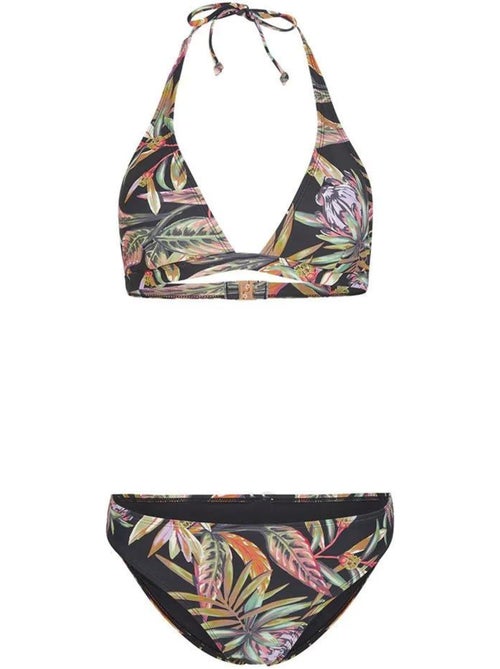 Fato de banho o'neill capri bondey preto para mulher - Kiabi