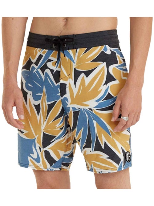 Fato de Banho O'Neill Cruzer para Homem Preto/Azul/Amarelo - Kiabi Fato de Banho O'Neill Cruzer para Homem Preto/Azul/Amarelo - Kiabi