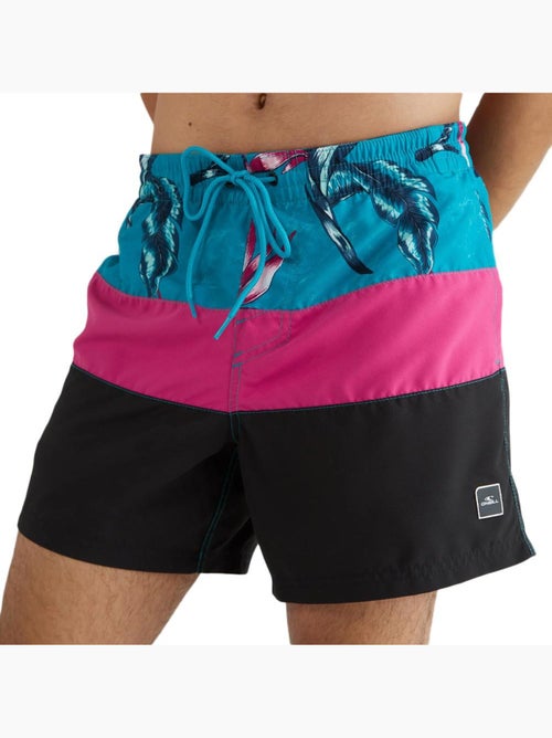 Fato de Banho O'Neill Frame para Homem Turquesa/Rosa/Preto - Kiabi Fato de Banho O'Neill Frame para Homem Turquesa/Rosa/Preto - Kiabi