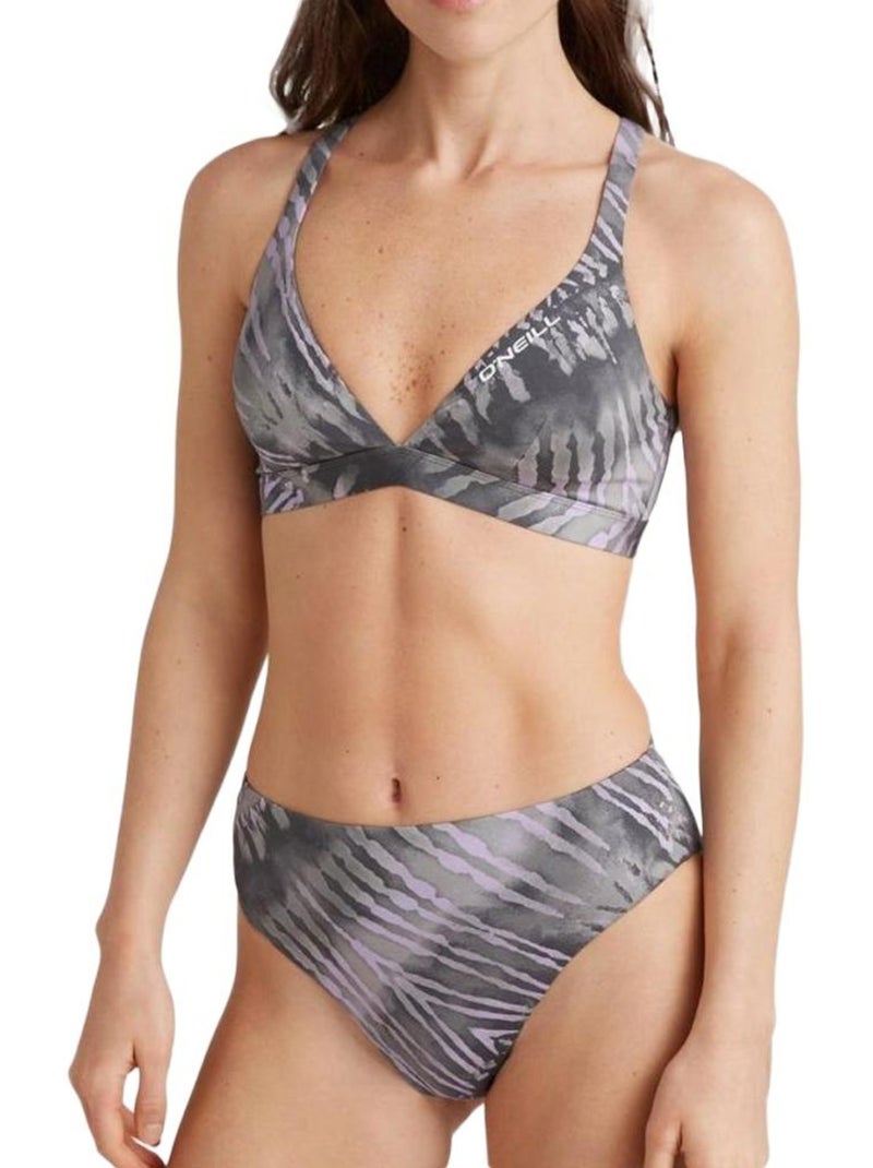 Fato de Banho O'Neill Hyperfreak Cinzento/Preto para Mulher Cinza-prateado - Kiabi