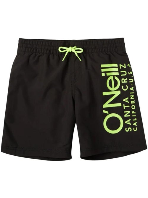 Fato de Banho O'Neill Original Cali para Rapaz Preto/Verde Tamanho 14 - Kiabi