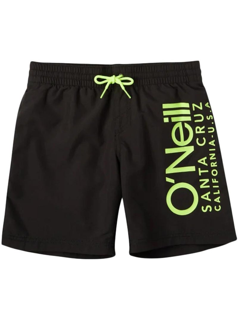 Fato de Banho O'Neill Original Cali para Rapaz Preto/Verde Tamanho 14 Preto - Kiabi
