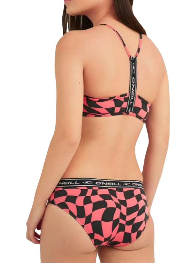 Fato de Banho O'Neill Sportclub para Menina Rosa/Preto Preto Rosa - Kiabi