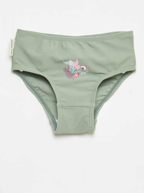 Fato de banho 'Petit Béguin' 2 peças cueca + T-shirt - Kiabi