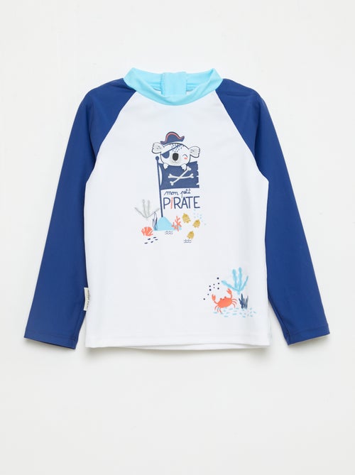 Fato de banho 'Petit Béguin' 2 peças T-shirt + boxer - Kiabi