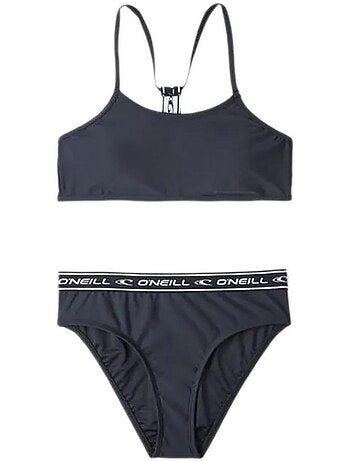Fato de Banho Preto O'Neill Sportclub para Menina