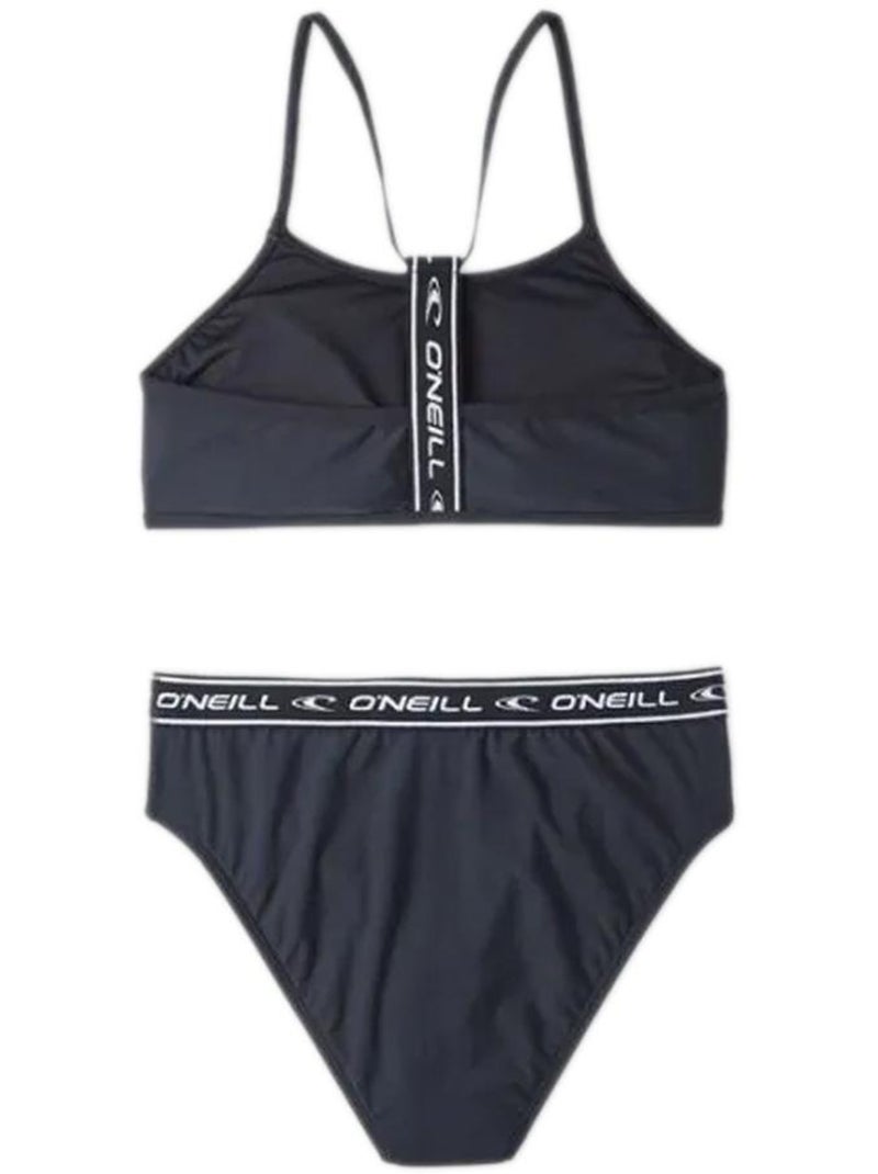 Fato de Banho Preto O'Neill Sportclub para Menina Preto - Kiabi
