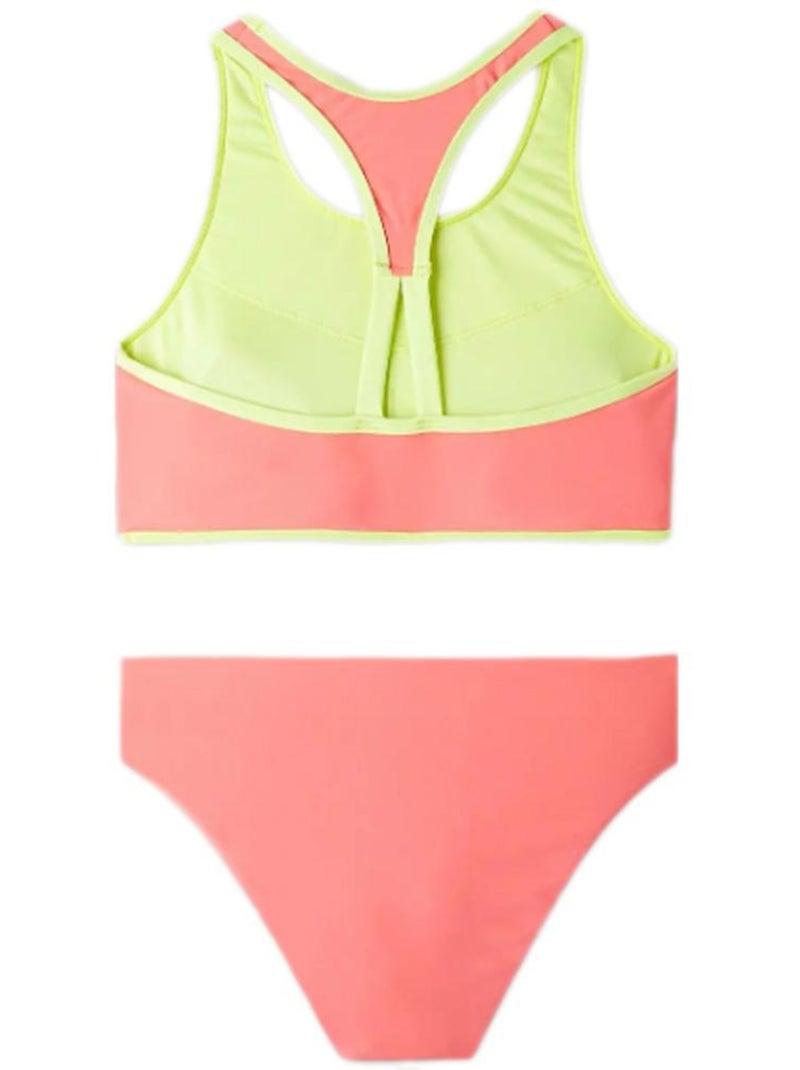 Fato de Banho Rosa O'Neill Active para Menina Rosa/Verde - Kiabi