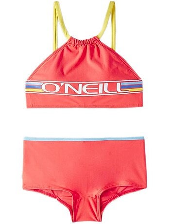 Fato de banho rosa o'neill cali holiday para menina